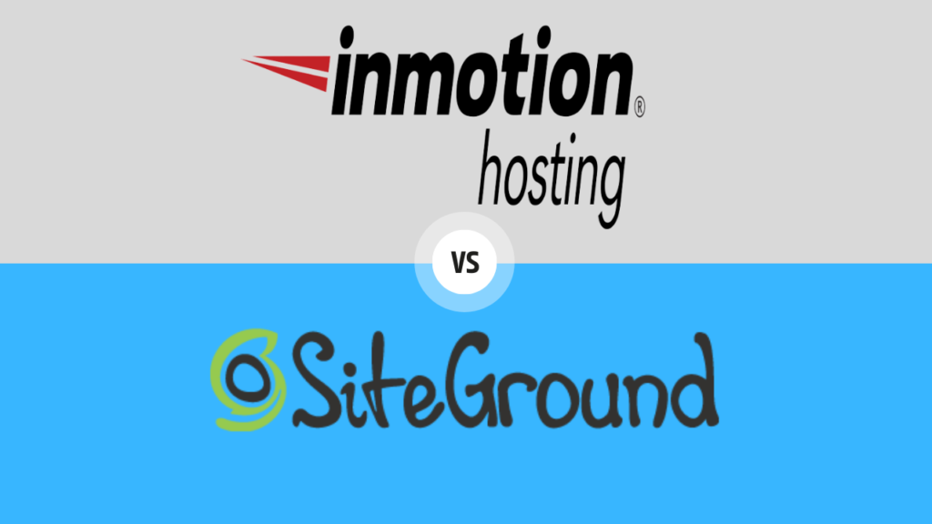 siteground vs inmotion